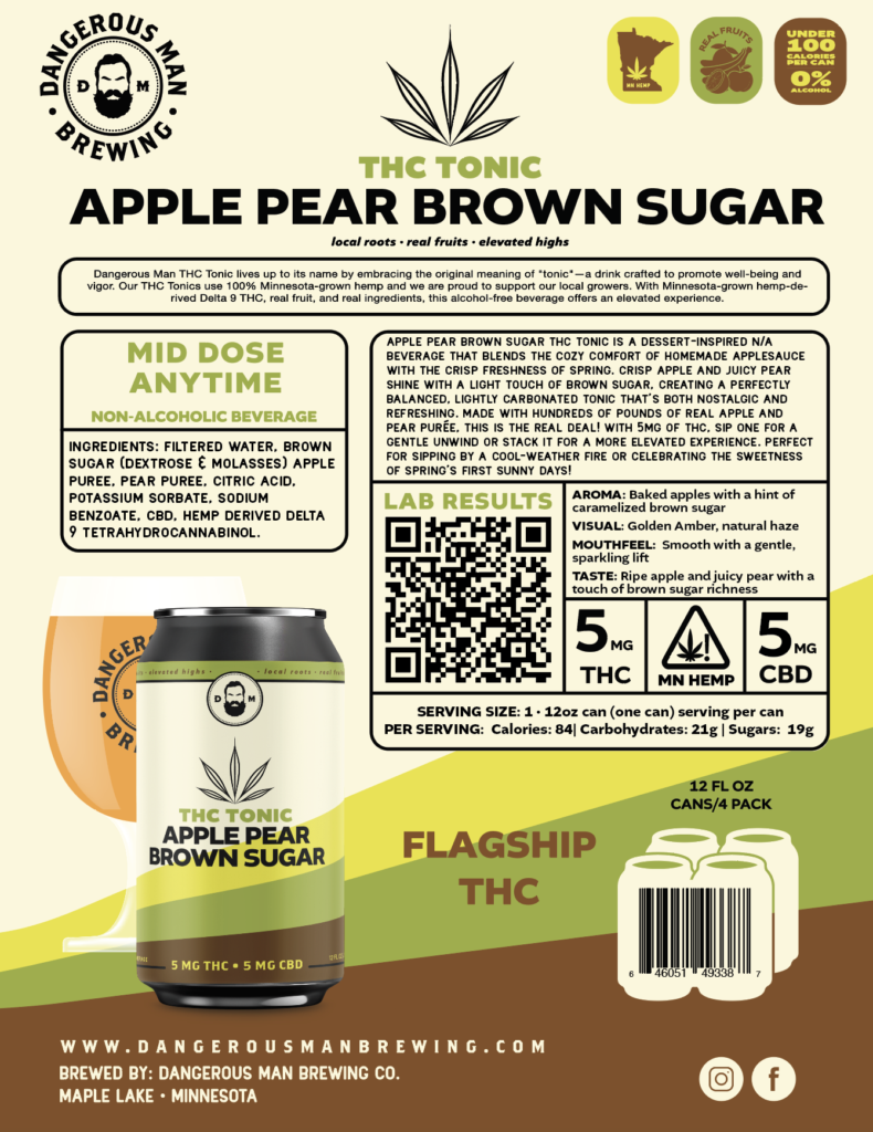 Apple Pear Brown Sugar Sales Sheet