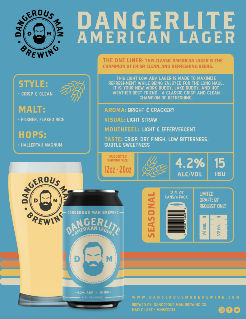 DangerLite American Lager