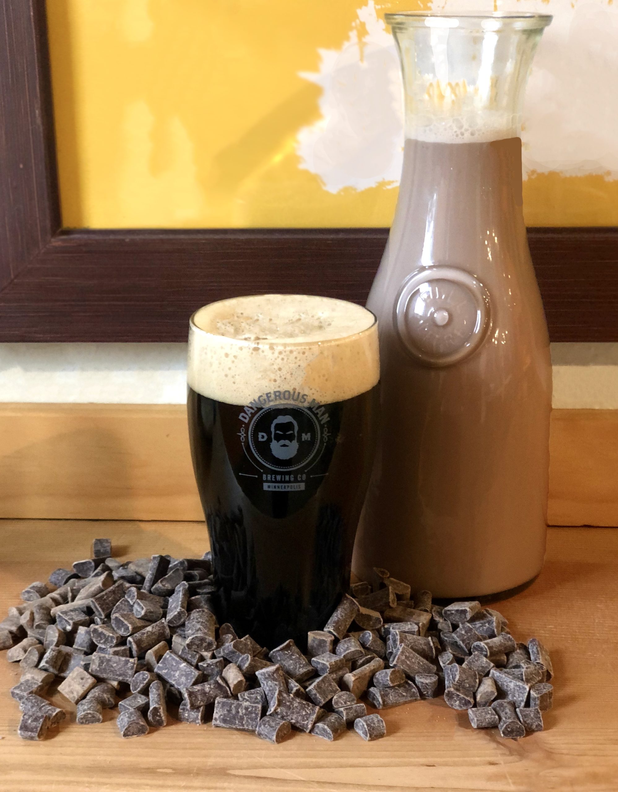 Chocolate Milk Stout Dangerous Man Brewing Company