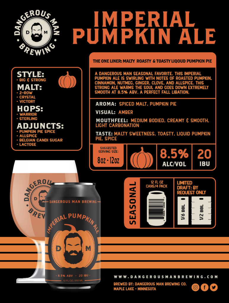 Imperial Pumpkin Sales Sheet