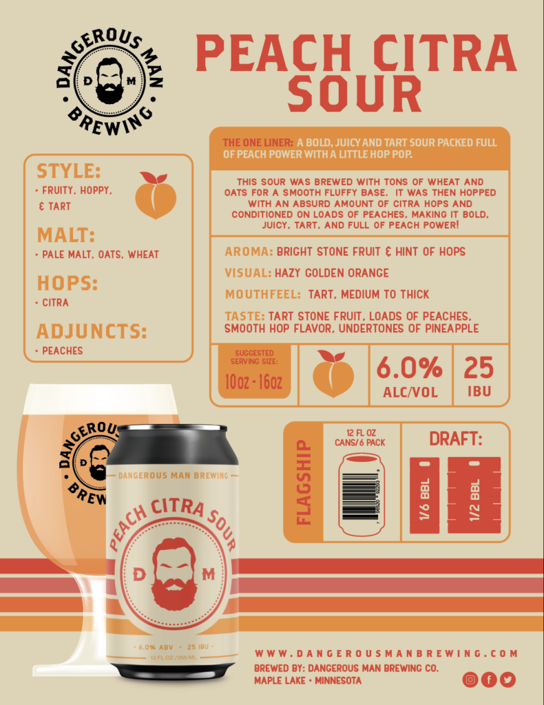 Peach Citra Sour Sales Sheet