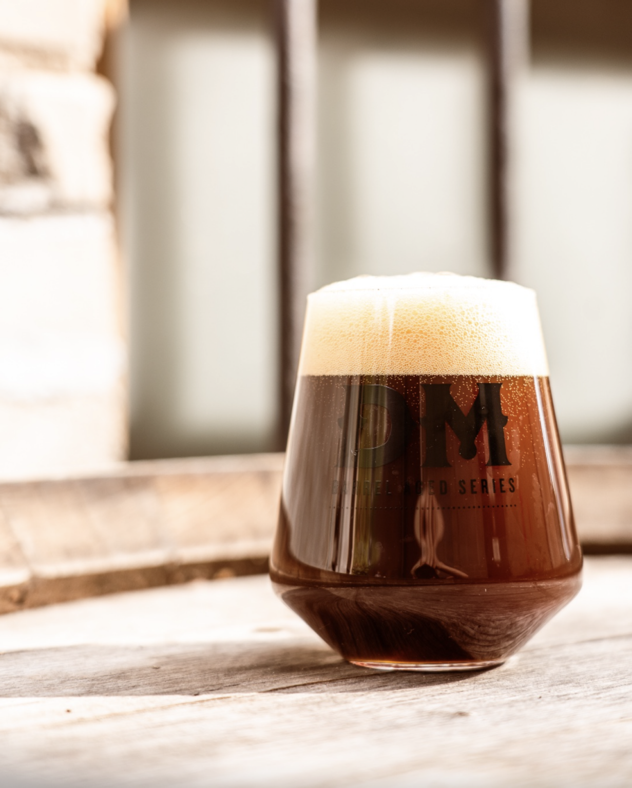 Double Barrel Aged Barleywine Dangerous Man Brewing Company