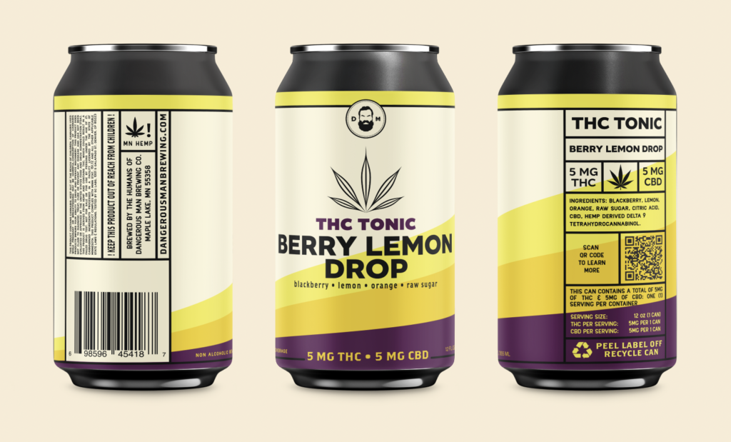 Berry Lemon Full can wrap